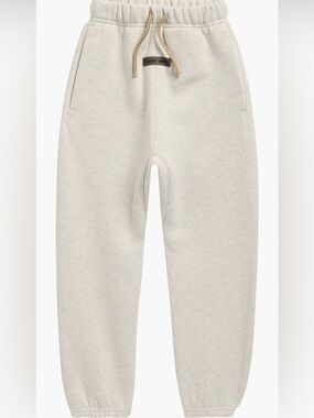 Kids' Fear of God Cream Essentials Sweatpants with Drawstring